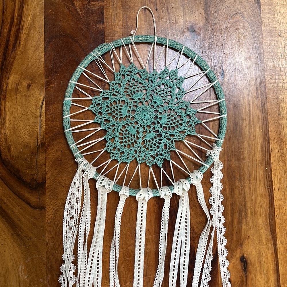 Bohemian Crochet Dream Catcher